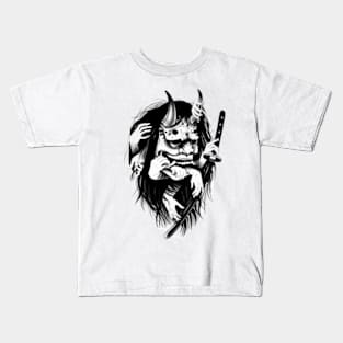 oni japan Kids T-Shirt